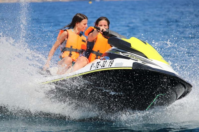 Puerto Colón: Tenerife Coast Jet Ski Tour with Photos - Meeting JetSki Island in Puerto Colón (Dock 9, gate 9)