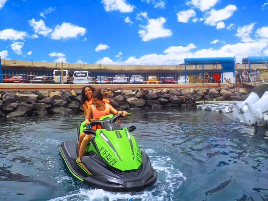 Puerto Colón: Yamaha Jet Ski Tour Along Tenerife's Coast - Jet ski island Tenerife to Puerto Colón: meet, brief, then go