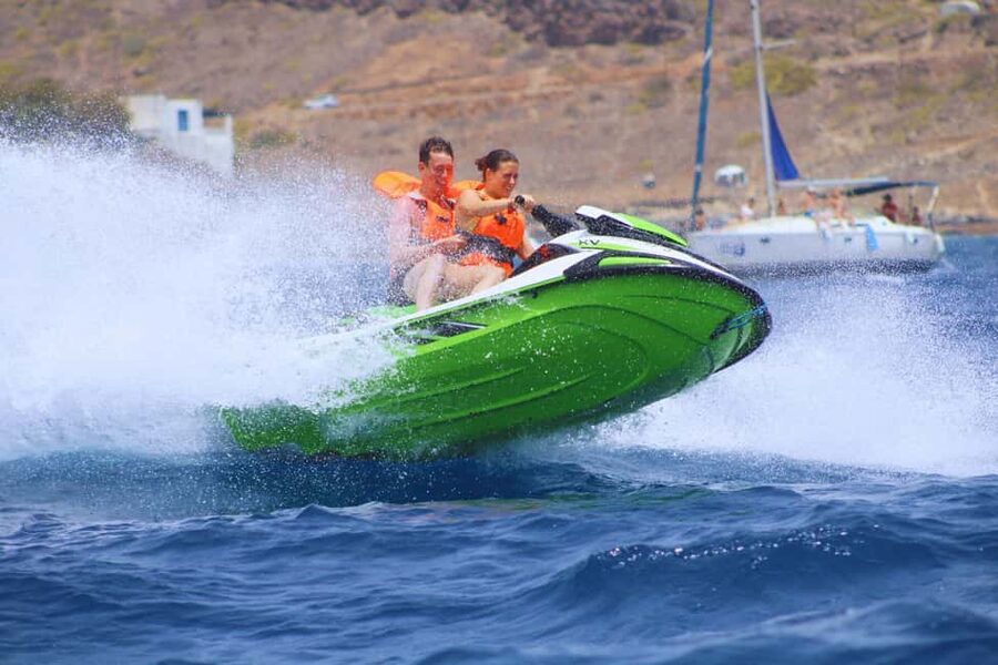 Puerto Colón: Yamaha Jet Ski Tour Along Tenerife's Coast - The Yamaha training moment: quick instructions that help you feel in control