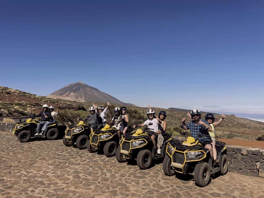 Puerto de la Cruz: Quad Tour to Mount Teide with Photos Included & Local Snack - Practical gear and rules that matter more than you think