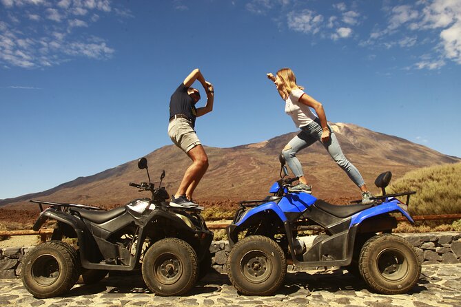 Quad adventure to Teide - Photo packages and extra insurance: plan for the add-on moment