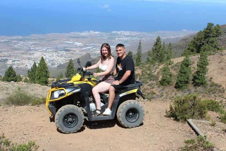 Quad bike excursion to the EL TEIDE volcano - Teide National Park ride: your first hour of real altitude views