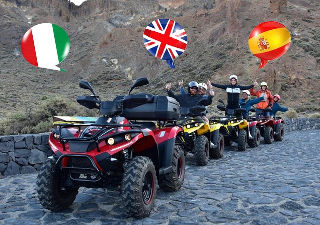 Quad tour (option : Teide morning or Sunset tour) - Meeting point in Arona and what the first minutes feel like