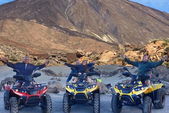 Quad tour (option : Teide morning or Sunset tour) - Teide National Park stop: Boca Tauce, forest crown, and short breaks
