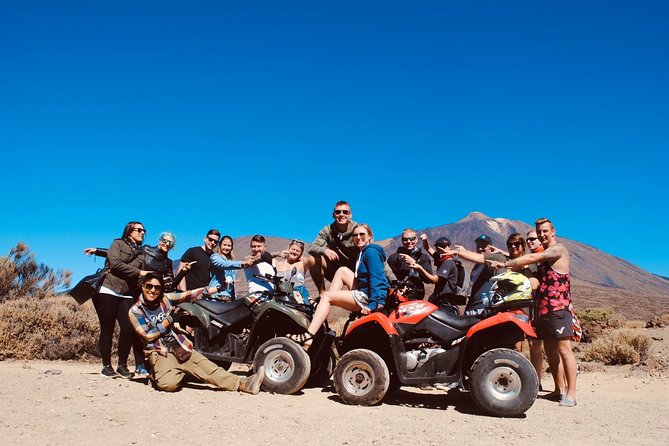 Quad Tour Volcano Teide By Day in Teide National Park - Pickup from Los Cristianos and Adeje, plus a small group feel
