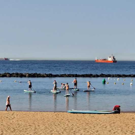 Santa Cruz de Tenerife: Las Teresitas Stand Up Paddle Course - Las Teresitas in Santa Cruz: why this beach works for your first SUP