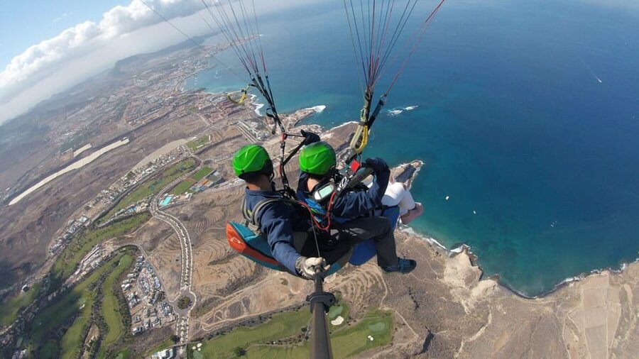 Santa Cruz de Tenerife: Performance Flight Experience - The Flight Itself: Thermal Currents and Up to 40 Minutes in the Air