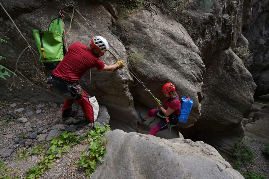 Santa Cruz de Tenerife: Vilaflor Canyoning Tour - Different Rappels, Different Techniques, Same Route