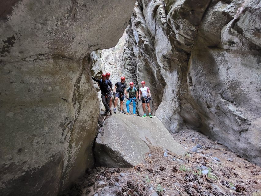Santa Cruz de Tenerife: Vilaflor Canyoning Tour - The Scramble and the Walk Back: Finishing Through Canary Pines