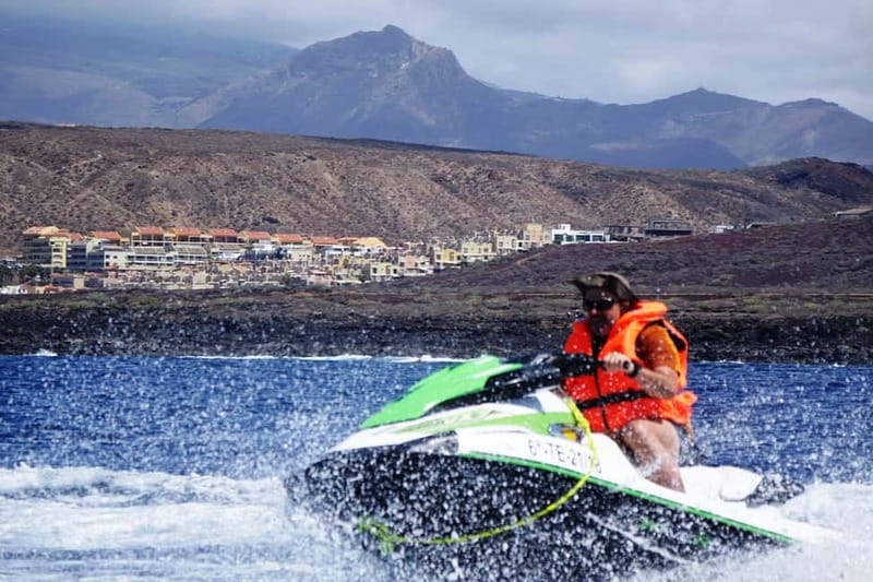Single Jet Ski Ride with Pickup & Drop-off in Tenerife South - Cost and Value: Is $130 Fair for This Much Included?