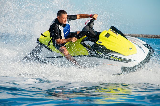 Single Jet Ski Safari 40 Minute Guided Tour of Tenerife - The Pre-Ride Briefing and Life Jacket Routine