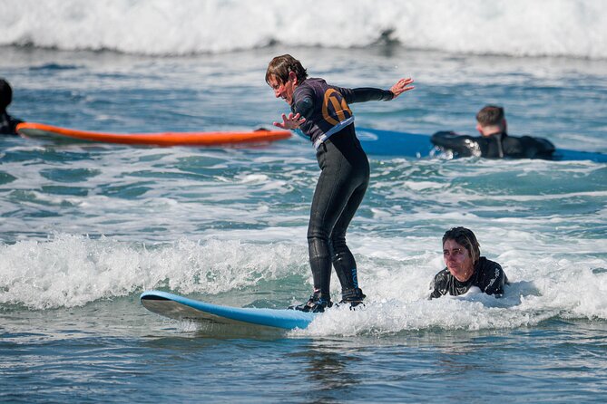 small group surf lesson in Playa de las Américas,Tenerife - What to Bring, and What to Expect From Your First Waves
