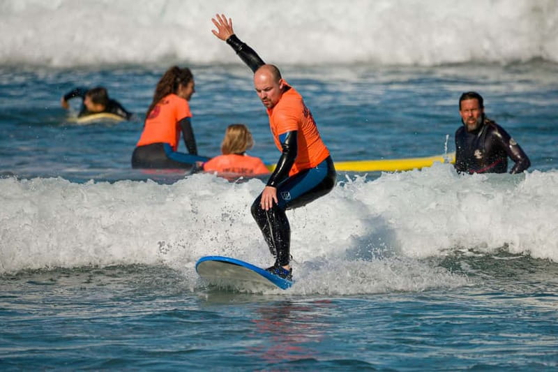 Surf in Tenerife – Photos Included & Stand Up From Day One - The 2-hour flow: theory, warm-up, then constant in-water help
