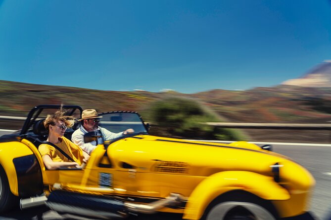 T EN erife at the wheel of a Caterham Lotus 7 - Practical tips before you go