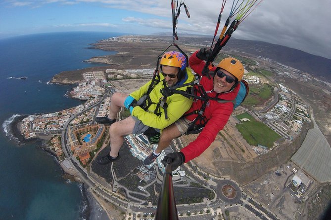 Tandem paragliding in Tenerife - The Gear Moment: Helmet, Harness, and Getting Set