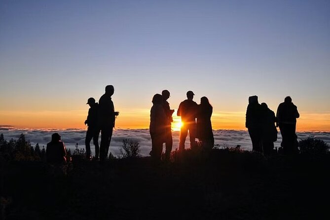 TEIDE NIGHT, Stargazing Bus Tour, Meal & Drinks included! - Sunset above the sea of clouds, then heading toward darkness