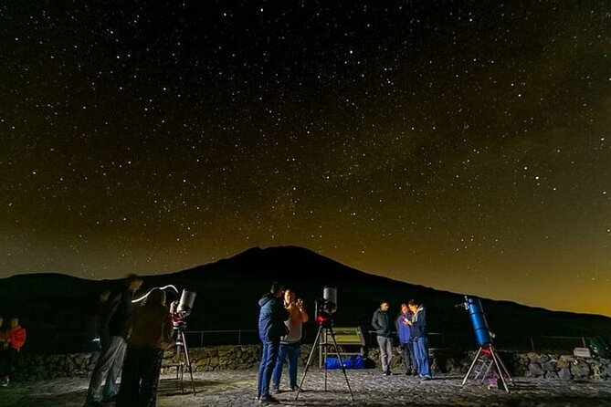 TEIDE NIGHT, Stargazing Bus Tour, Meal & Drinks included! - Astronomy with lasers and big telescopes at Teide