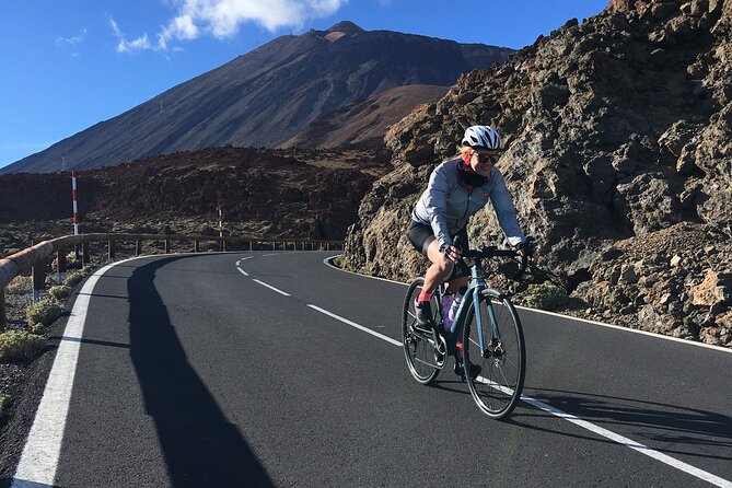 Teide road bike climb from PdC - Small Group Magic, English Coaching, and No Map Stress
