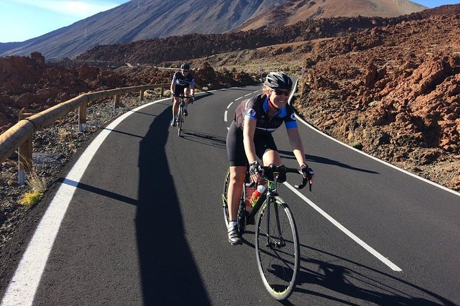 Teide road bike climb from PdC - The Ride Unfolds: Villages, Forest Sections, and Ocean Viewpoints