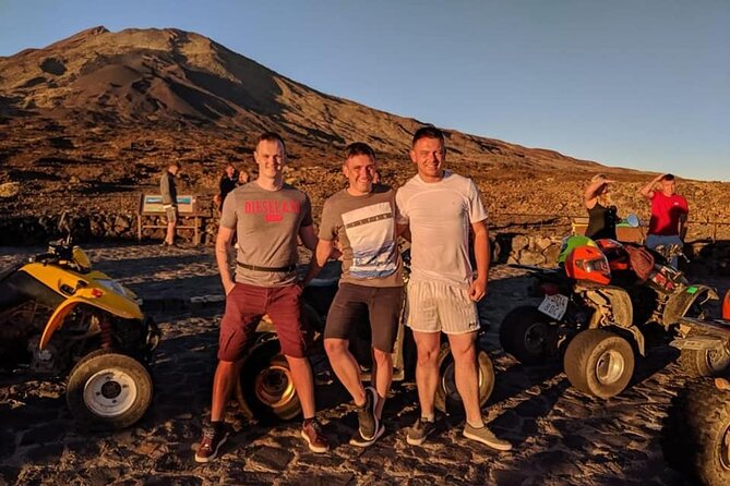 Teide Sunset Quad trip - The guides: named, praised, and responsible for the mood