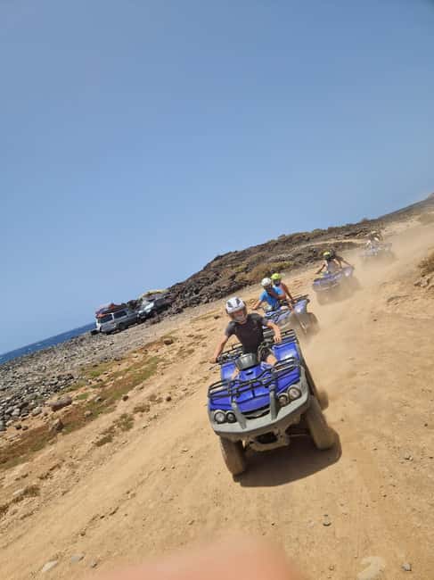 Tenerife: 100% Off-Road Quad Adventure with Pickups & Drinks - From controls to real off-road, the Devil’s Cauldron moment