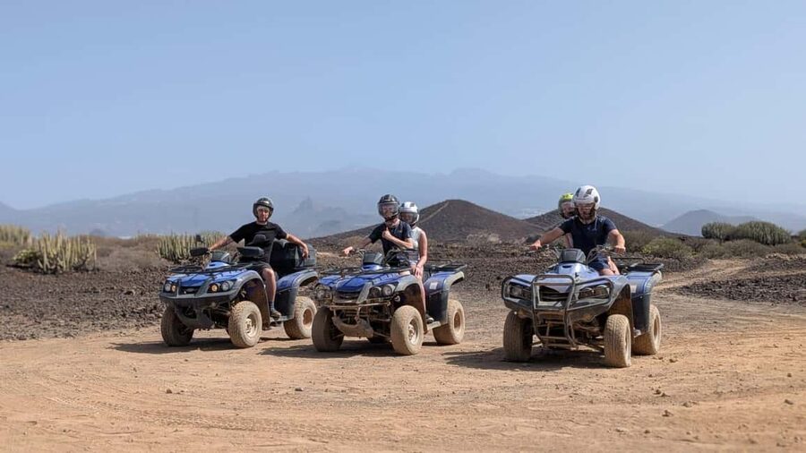 Tenerife: 100% Off-Road Quad Adventure with Pickups & Drinks - Abandoned outposts and rugged trails, the end-of-ride payoff