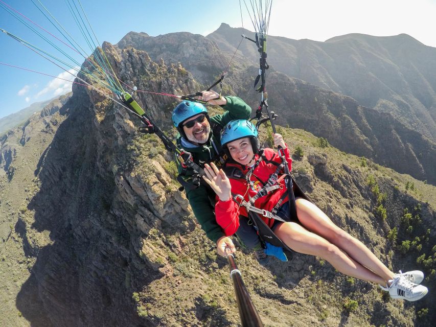 Tenerife: Acrobatic Paragliding Tandem Flight - Harness Up, Helmet On, and the Pre-Flight Briefing That Keeps It Calm
