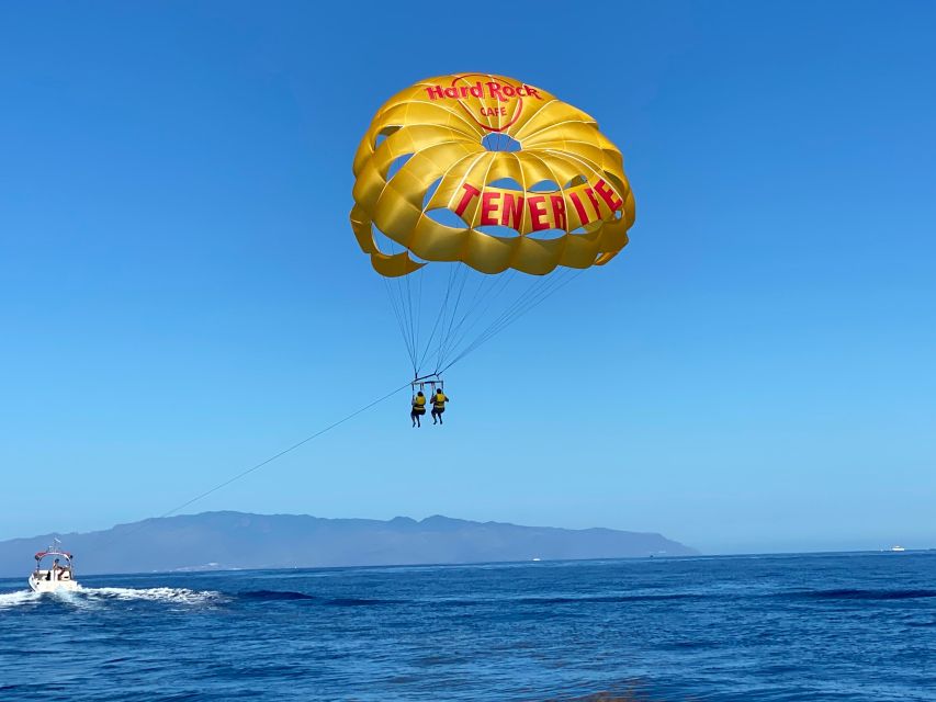 Tenerife Costa Adeje Parasailing - From Safety Briefing to Up to 100 Meters Above the Water