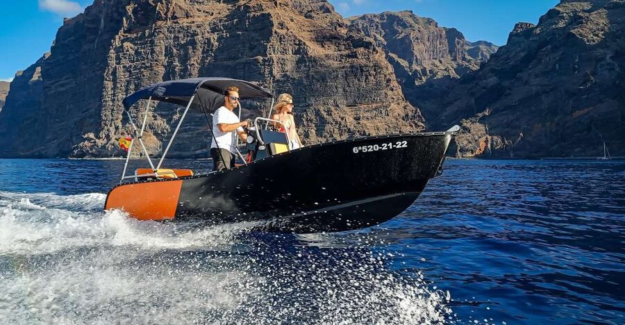 Tenerife: Discover Los Gigantes While Navigating a Boat - The route that covers about 15 km, with boat-only stops
