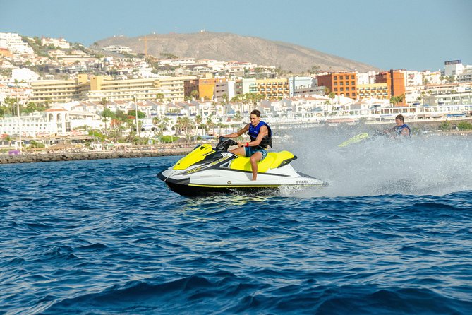 Tenerife Double Jet Ski Safari 2-Hour Guided Tour - The boat ride out to the jet skis: more than a warm-up