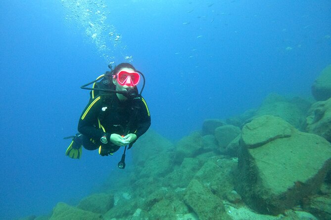 Tenerife First Time Scuba Dive – Turtle Habitat, Small Groups - The pre-water briefing and equipment setup that prevent panic