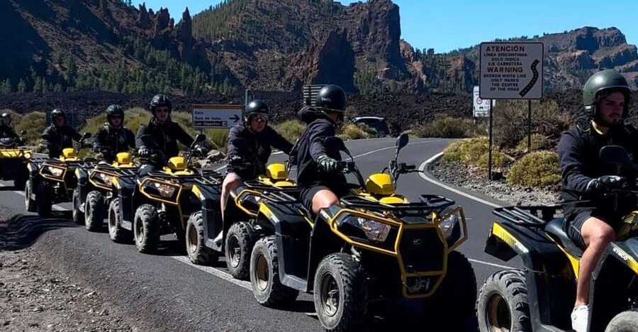 Tenerife: Guided Group Quad Tour on Mount Teide - Starting at Jurassic Quad in Santa Cruz de Tenerife