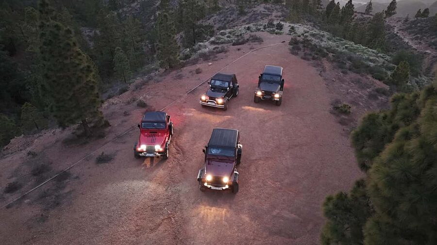 Tenerife: Jeep Wrangler Tour to Mount Teide, Day and Sunset - Key moments you should circle