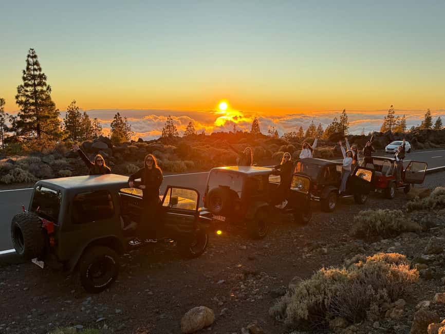 Tenerife: Jeep Wrangler Tour to Mount Teide, Day and Sunset - The driving reality: rules, seats, and what your license must cover