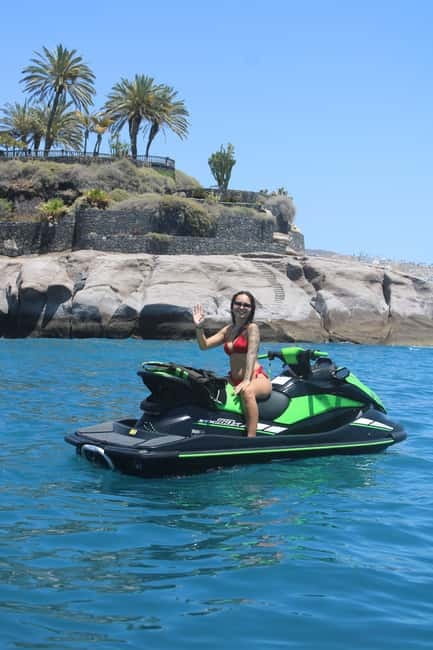 Tenerife: Jet Ski Safari from Puerto Colón - The Route: Diego Hernández and Las Vistas from the Water