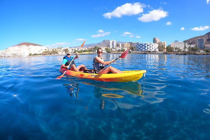 Tenerife: Kayak and snorkel with marine life safari - Meeting Point to Gear Up in Los Cristianos