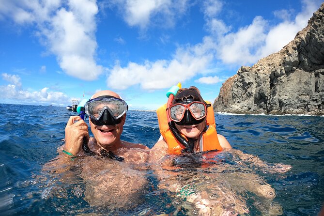 Tenerife: Kayak and snorkel with marine life safari - Paddling Along the Cliffs to the Cave of Pal Mar