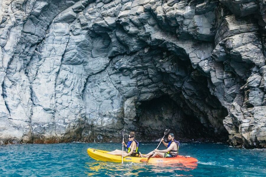 Tenerife: Kayak Safari and Snorkel in a Marine Reserve - Montaña de Guaza: the final stretch for views and marine sightings