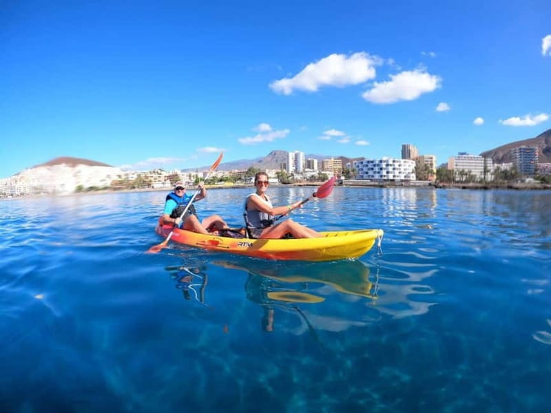 Tenerife: Kayak Sea Safari with Snorkel and Snacks - Lovers Cave photo stop: Cueva de los Enamorados in 15 minutes