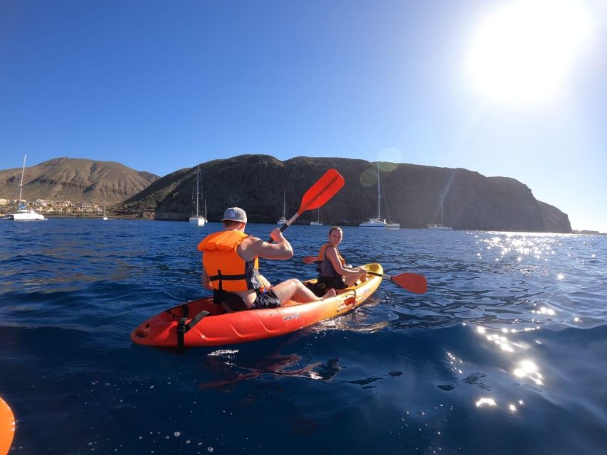 Tenerife: Kayak Sea Safari with Snorkel and Snacks - Price and value: about $41 for 3 hours of ocean time