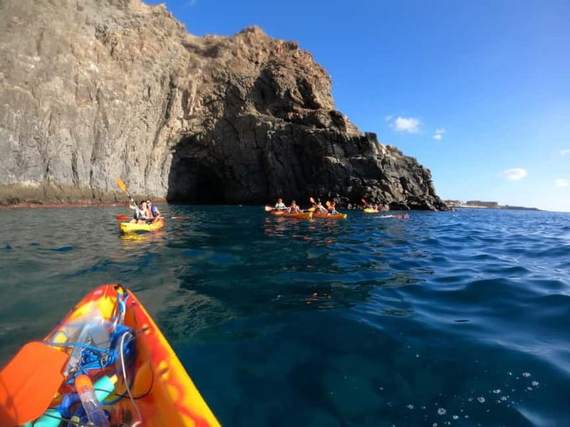 Tenerife: Kayak Sea Safari with Snorkel and Snacks - Finding Mana Kayak, getting kitted out, then heading straight to the water