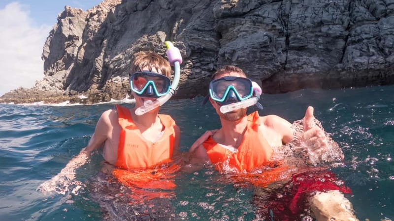 Tenerife: Kayak & Snorkeling Tour - Small Groups - Snorkeling break: gear included, 30 minutes, and an underwater rock setting