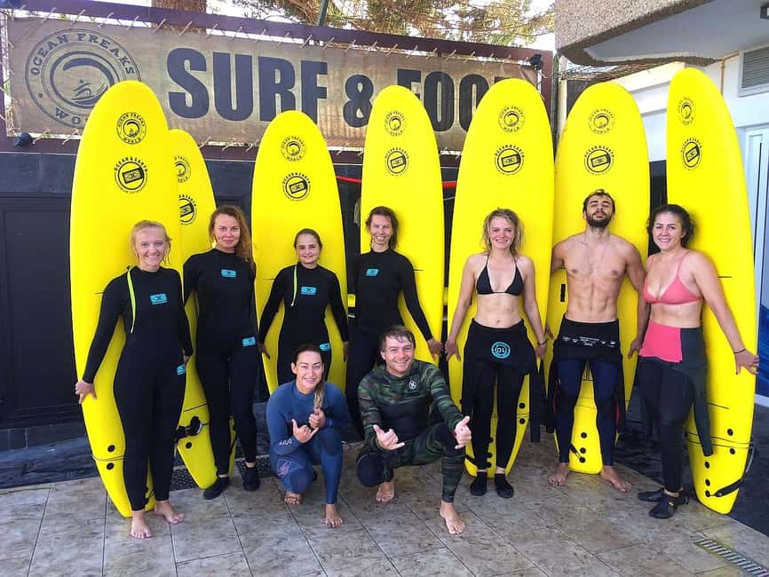 Tenerife - Las Américas: Surf Lesson (Small Groups,All Gear) - Optional video analysis and private or family upgrades