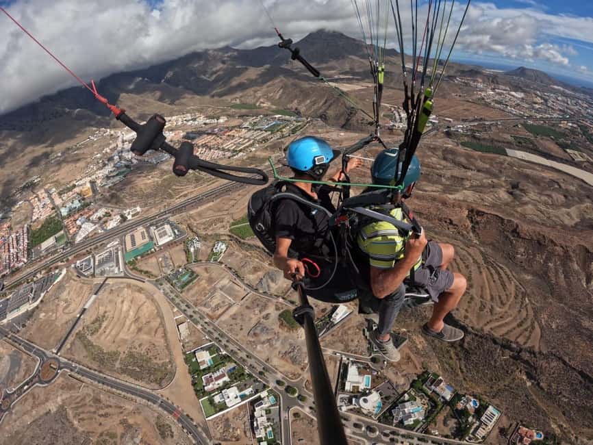 Tenerife: Long-duration paragliding flight! Transfer included. - Pickup and timing in Tenerife South: van transfer plus a tidy start