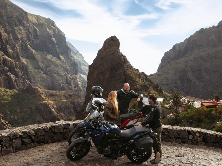 Tenerife: Motorcycle Guided Tour with sightseeing and lunch - The ride loop that starts from Santa Cruz, with a north or south Teide route