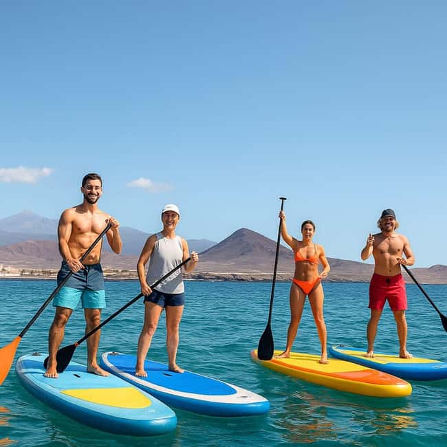 Tenerife: Paddleboard Rental - Los Cristianos SUP: what 1 hour on the bay really feels like