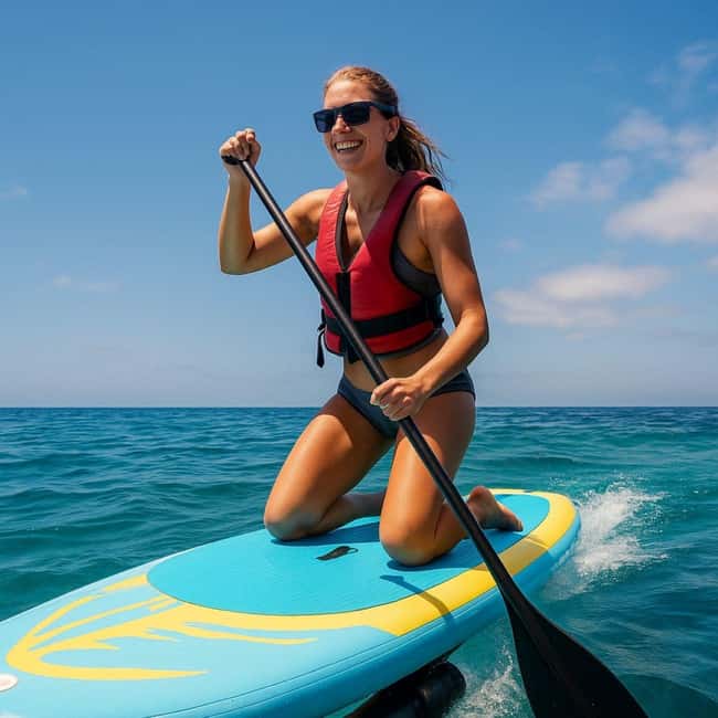 Tenerife: Paddleboard Rental - Included SUP kit and the safety rules you should actually care about
