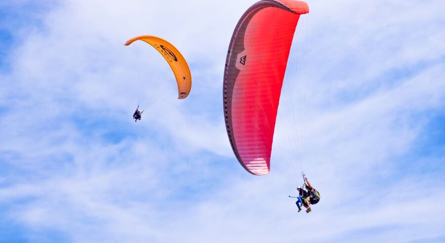 Tenerife: Paragliding Flight - The Takeoff Area in Adeje, Plus the Horizon Views You’ll Actually Notice