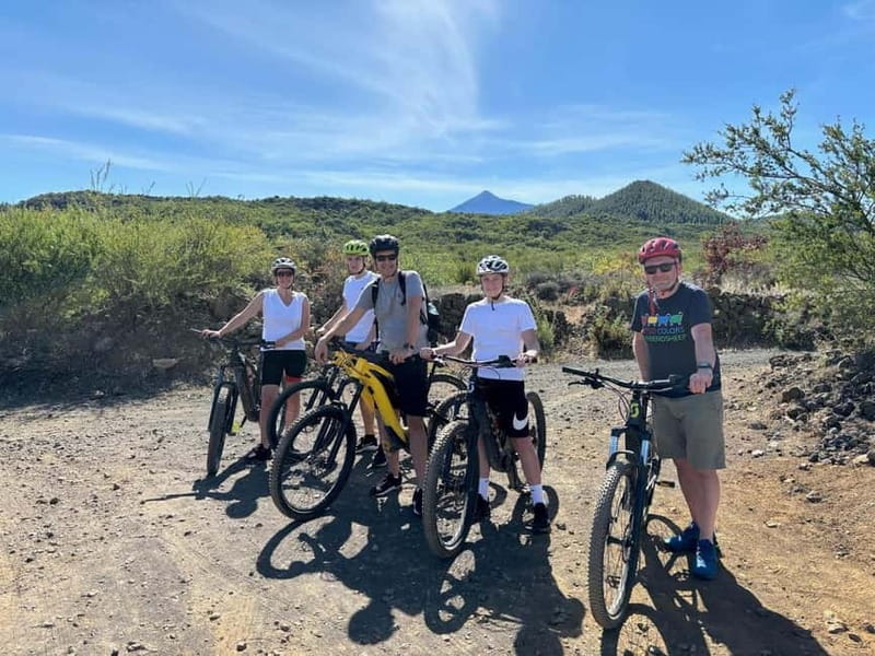 Tenerife: premium e-bike ride at Chineyro volcanic area - From Adeje to Santiago del Teide, the day starts organized
