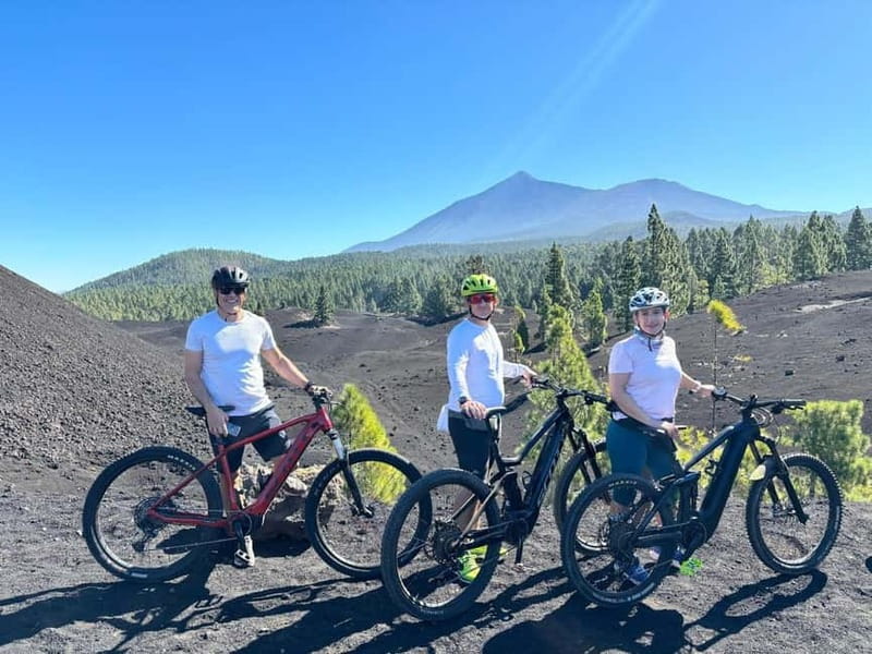 Tenerife: premium e-bike ride at Chineyro volcanic area - Chinyero volcano stop, where 1909 lava ends near the village